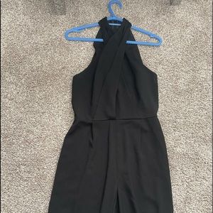 Club Monaco size 4 black jumpsuit